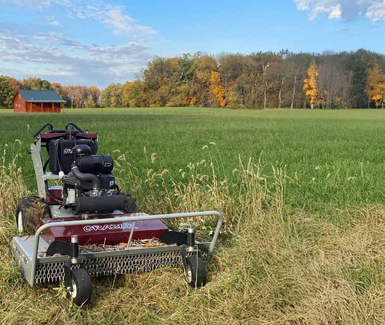 Power Dog Grazer 48-inch weed and brush mower